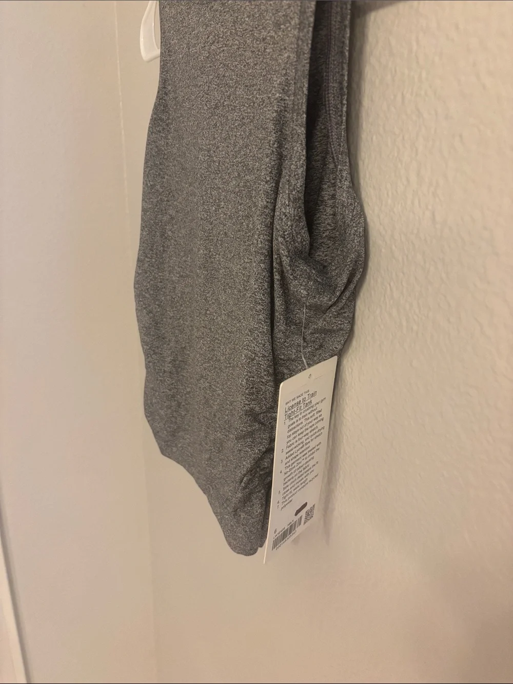 lululemon athletica Heather Gray Sleeveless Tank